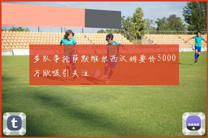 多队争抢萨默维尔西汉姆要价5000万欧吸引关注